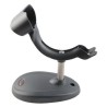 Stand: gray, 8cm (3´) height, rigid rod, large oval weighted base, Xenon cradle