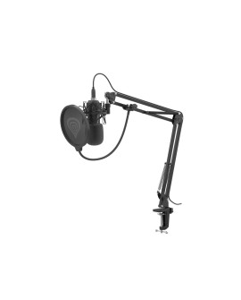 Mikrofon Genesis Radium 400 Studyjny USB Ramię Popfiltr