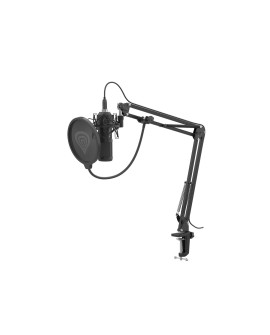 Mikrofon Genesis Radium 400 Studyjny USB Ramię Popfiltr