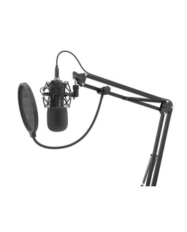 Mikrofon Genesis Radium 400 Studyjny USB Ramię Popfiltr