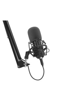 Mikrofon Genesis Radium 400 Studyjny USB Ramię Popfiltr