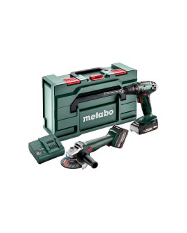 Metabo SET 2.4.3 18 V 1600 RPM Czarny, Zielony, Czerwony