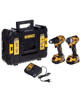 DEWALT.ZESTAW COMBO 18V DCK2061P2T (DCD708+DCF809) 2x5,0Ah TSTAK