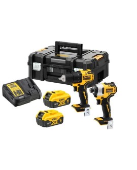 DEWALT.ZESTAW COMBO 18V DCK2061P2T (DCD708+DCF809) 2x5,0Ah TSTAK
