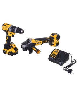 Zestaw COMBO 18V DCD796, DCG405 + 2x5,0Ah DCK208
