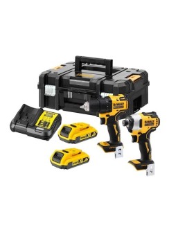 DeWALT DCK2061D2T-QW zestaw combo elektronarzędzi Bateria