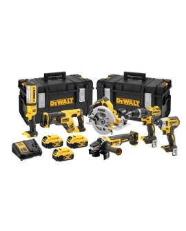 ZESTAW ELEKTRONARZĘDZI COMBO DEWALT DCK623P3-QW (DCF887+DCS367+DCG405+DCS570+DCD796+DCL050)