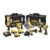 ZESTAW ELEKTRONARZĘDZI COMBO DEWALT DCK623P3-QW (DCF887+DCS367+DCG405+DCS570+DCD796+DCL050)