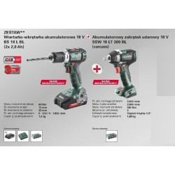 METABO.ZESTAW COMBO 18V (BS...