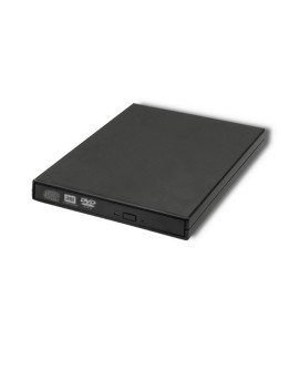 QOLTEC NAGRYWARKA DVD-RW ZEWNĘTRZNA | USB 2.0 | CZARNA