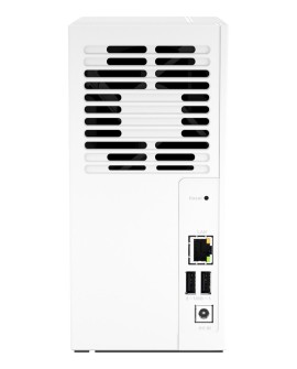 Qnap TS-233, Tower, 2 x 2.5"/3.5" SATA, ARM 2.0GHz Quad core, 2GB, 1 x 1GbE, External adapter (PSU)