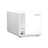 Qnap TS-364-8G, Tower, 3.5" SATA, Intel Celeron N5105/N5095 4C/4T, 8 GB onboard not expandable, 1 x 2.5GbE, External adapter