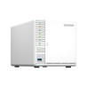 Qnap TS-364-8G, Tower, 3.5" SATA, Intel Celeron N5105/N5095 4C/4T, 8 GB onboard not expandable, 1 x 2.5GbE, External adapter