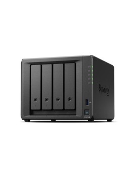 NAS Synology DS923+ Tower 4x (3.5" SATA HDD) AMD Ryzen R1600 4 GB DDR4 ECC SODIMM (max. 32GB), 2x 1GbE RJ-45