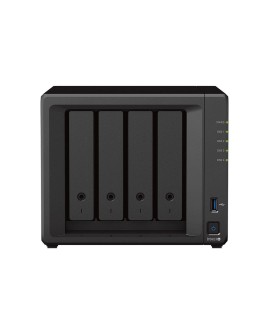 NAS Synology DS923+ Tower 4x (3.5" SATA HDD) AMD Ryzen R1600 4 GB DDR4 ECC SODIMM (max. 32GB), 2x 1GbE RJ-45
