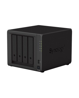 NAS Synology DS923+ Tower 4x (3.5" SATA HDD) AMD Ryzen R1600 4 GB DDR4 ECC SODIMM (max. 32GB), 2x 1GbE RJ-45