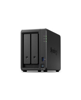 NAS Synology DS723+ Tower 2x (3.5" SATA HDD) AMD Ryzen R1600 ,2GB DDR4 ECC (max. 32GB), 2x 1GbE RJ-45