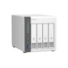 Qnap TS-433-4G, Tower, 4 x 2.5"/3.5" SATA , ARM 2.0GHz Quad core, 4GB, 1 x 2.5GbE + 1 x GbE, External adapter (PSU)