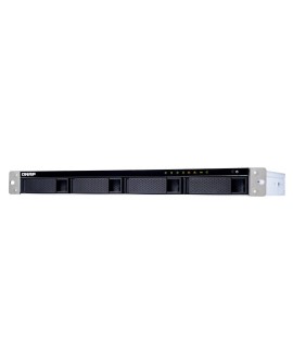 Qnap TS-431XeU-8G, 1U, 4 x 2.5"/3.5" SATA , Annapurna Labs Alpine AL-314 1.7GHz, 8GB DDR3 SODIMM (Max. 8GB), 1 x 10GbE SFP+  2 x