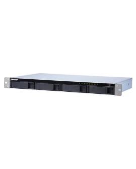 Qnap TS-431XeU-8G, 1U, 4 x 2.5"/3.5" SATA , Annapurna Labs Alpine AL-314 1.7GHz, 8GB DDR3 SODIMM (Max. 8GB), 1 x 10GbE SFP+  2 x