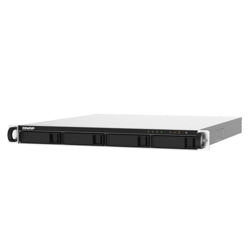 Qnap TS-432PXU-2G, 1U, 4 x 2.5"/3.5" SATA , Annapurna Labs Alpine AL324 1.7GH, 2GB DDR4 UDIMM (Max. 16GB), 2 x 10GbE SFP+, 2 x