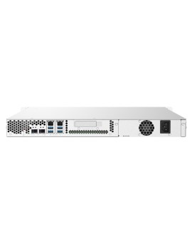 Qnap TS-432PXU-2G, 1U, 4 x 2.5"/3.5" SATA , Annapurna Labs Alpine AL324 1.7GH, 2GB DDR4 UDIMM (Max. 16GB), 2 x 10GbE SFP+, 2 x