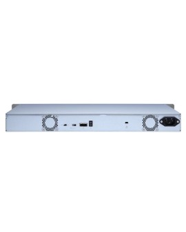 Qnap TL-R400S Expansion unit, 1U rackmount, 4x 2.5/3.5" SATA, with a QXP-400eS-A1164 PCIe SATA host card and 1 SFF-8088 to