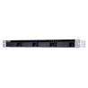 Qnap TS-431XeU-2G, 1U, 4 x 2.5"/3.5" SATA , Annapurna Labs Alpine AL-314 1.7GHz, 2GB DDR3 SODIMM (Max. 8GB), 1 x 10GbE SFP+  2 x