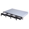 Qnap TS-431XeU-2G, 1U, 4 x 2.5"/3.5" SATA , Annapurna Labs Alpine AL-314 1.7GHz, 2GB DDR3 SODIMM (Max. 8GB), 1 x 10GbE SFP+  2 x