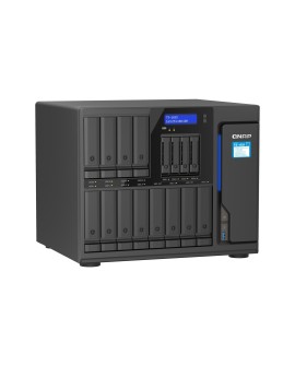 Qnap TS-1655-8G, Tower, 12 x 3.5"/2.5" SATA + 4 x 2.5" SATA, Intel Atom C5125 8C/8T, 8GB DDR4 non-ECC  (Max. 256GB), 2 x 2.5GbE,