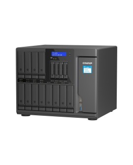 Qnap TS-1655-8G, Tower, 12 x 3.5"/2.5" SATA + 4 x 2.5" SATA, Intel Atom C5125 8C/8T, 8GB DDR4 non-ECC  (Max. 256GB), 2 x 2.5GbE,