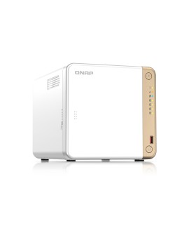 Qnap TS-462-4G, Tower, 4 x 2.5"/3.5" SATA , Intel Celeron N4505 2C/2T, 4 GB DDR4 onboard not expandable, 1 x 2.5GbE, External