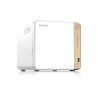 Qnap TS-462-4G, Tower, 4 x 2.5"/3.5" SATA , Intel Celeron N4505 2C/2T, 4 GB DDR4 onboard not expandable, 1 x 2.5GbE, External
