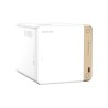 Qnap TS-462-4G, Tower, 4 x 2.5"/3.5" SATA , Intel Celeron N4505 2C/2T, 4 GB DDR4 onboard not expandable, 1 x 2.5GbE, External