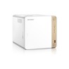 Qnap TS-462-4G, Tower, 4 x 2.5"/3.5" SATA , Intel Celeron N4505 2C/2T, 4 GB DDR4 onboard not expandable, 1 x 2.5GbE, External