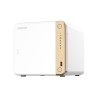 Qnap TS-462-4G, Tower, 4 x 2.5"/3.5" SATA , Intel Celeron N4505 2C/2T, 4 GB DDR4 onboard not expandable, 1 x 2.5GbE, External
