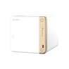 Qnap TS-462-4G, Tower, 4 x 2.5"/3.5" SATA , Intel Celeron N4505 2C/2T, 4 GB DDR4 onboard not expandable, 1 x 2.5GbE, External