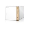 Qnap TS-462-4G, Tower, 4 x 2.5"/3.5" SATA , Intel Celeron N4505 2C/2T, 4 GB DDR4 onboard not expandable, 1 x 2.5GbE, External