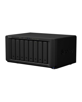 NAS Synology DS1821+ Tower 8x (3.5”/2.5" SATA HDD/SSD) AMD Ryzen V1500B ,4 GB DDR4 (max. 32GB),4 x 1GbE RJ-45