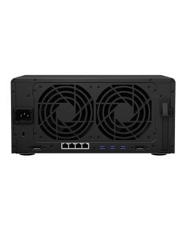 NAS Synology DS1821+ Tower 8x (3.5”/2.5" SATA HDD/SSD) AMD Ryzen V1500B ,4 GB DDR4 (max. 32GB),4 x 1GbE RJ-45