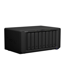 NAS Synology DS1821+ Tower 8x (3.5”/2.5" SATA HDD/SSD) AMD Ryzen V1500B ,4 GB DDR4 (max. 32GB),4 x 1GbE RJ-45