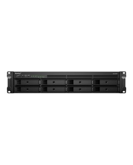 NAS Synology RS1221RP+ 2U RACK 8x (3.5" SATA HDD/2.5" SATA HDD) AMD Ryzen V1500B 4 GB DDR4 ECC SODIMM, 4x 1GbE RJ-45