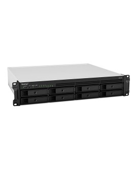 NAS Synology RS1221RP+ 2U RACK 8x (3.5" SATA HDD/2.5" SATA HDD) AMD Ryzen V1500B 4 GB DDR4 ECC SODIMM, 4x 1GbE RJ-45
