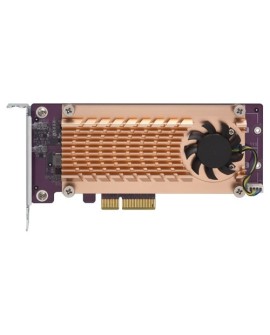 Qnap-QM2-2P-244A, 2 x M.2 22110/2280 PCIe NVMe SSD