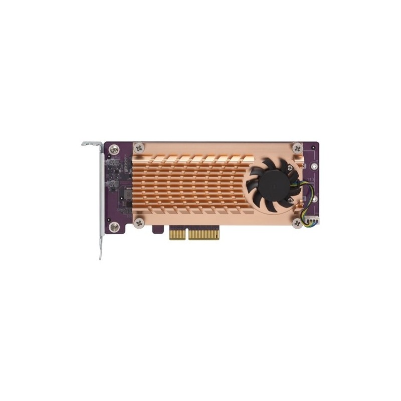 Qnap-QM2-2P-244A, 2 x M.2 22110/2280 PCIe NVMe SSD