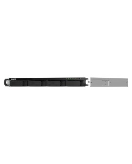 Qnap TS-464U-8G, 1U, 4 x 2.5"/3.5" SATA , Intel Celeron N5105/N5095 4C/4T, 8GB RAM onboard (not expandable), 2 x 2.5GbE, Single