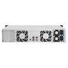 Qnap TS-1264U-RP-8G, 2U, 12 x 2.5"/3.5" SATA, Intel Celeron N5095 4C/4T, 8 GB DDR4 onboard not expandable, 2 x 2.5GbE, Redundant