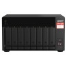 Zestaw Qnap TS-873A-SW5T (TS-873A-8G + switch QSW-1105-5T 5x2.5GbE), Tower, 8 x 2.5"/3.5" SATA, AMD Ryzen V1500B 4C/8T, 8GB DDR4