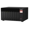 Zestaw Qnap TS-873A-SW5T (TS-873A-8G + switch QSW-1105-5T 5x2.5GbE), Tower, 8 x 2.5"/3.5" SATA, AMD Ryzen V1500B 4C/8T, 8GB DDR4