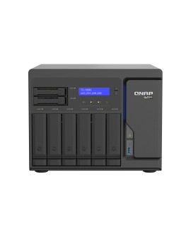 Qnap TS-h886-D1602-8G, Tower, 6 x 3.5"/2.5" SATA + 2 x 2.5" SATA, Intel Xeon Processor D-1602 2C/4T, 8 GB ECC RAM (Max. 128GB),